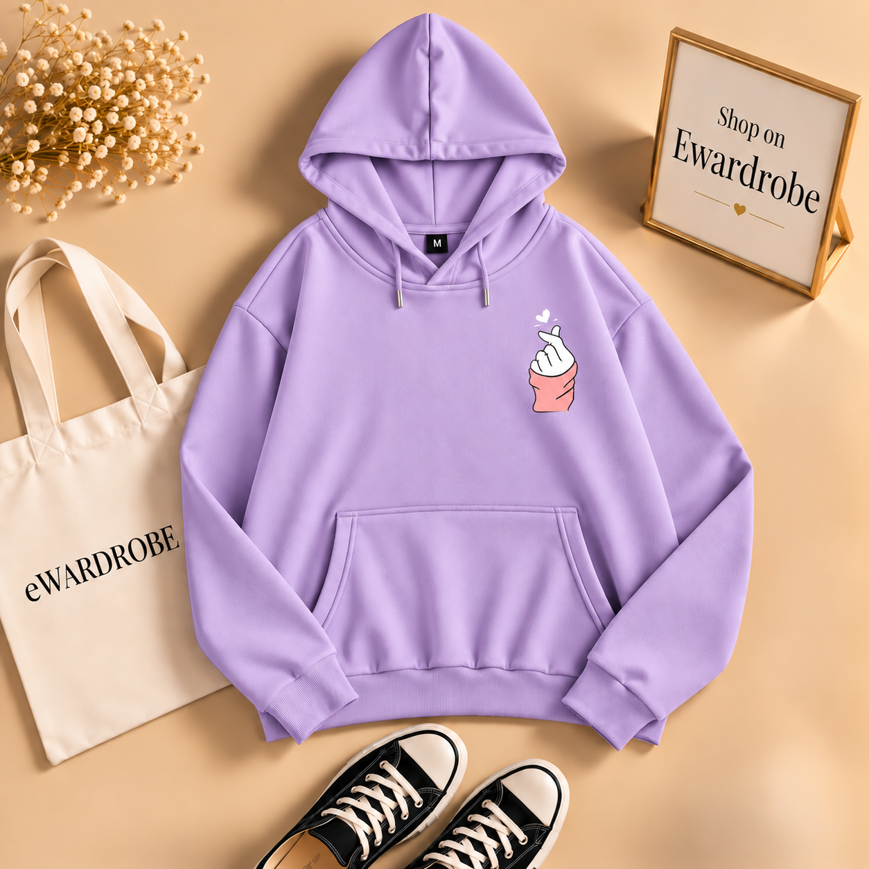 Pocket Love Charm Hoodie