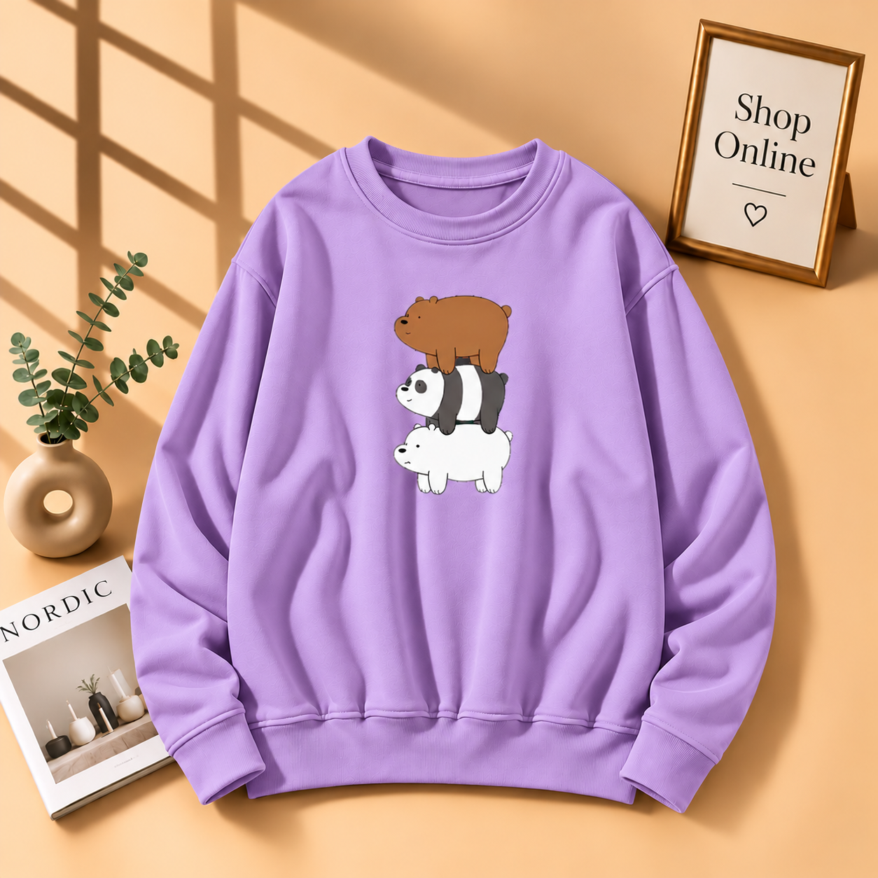 Panda Over Panda Sweatshirt
