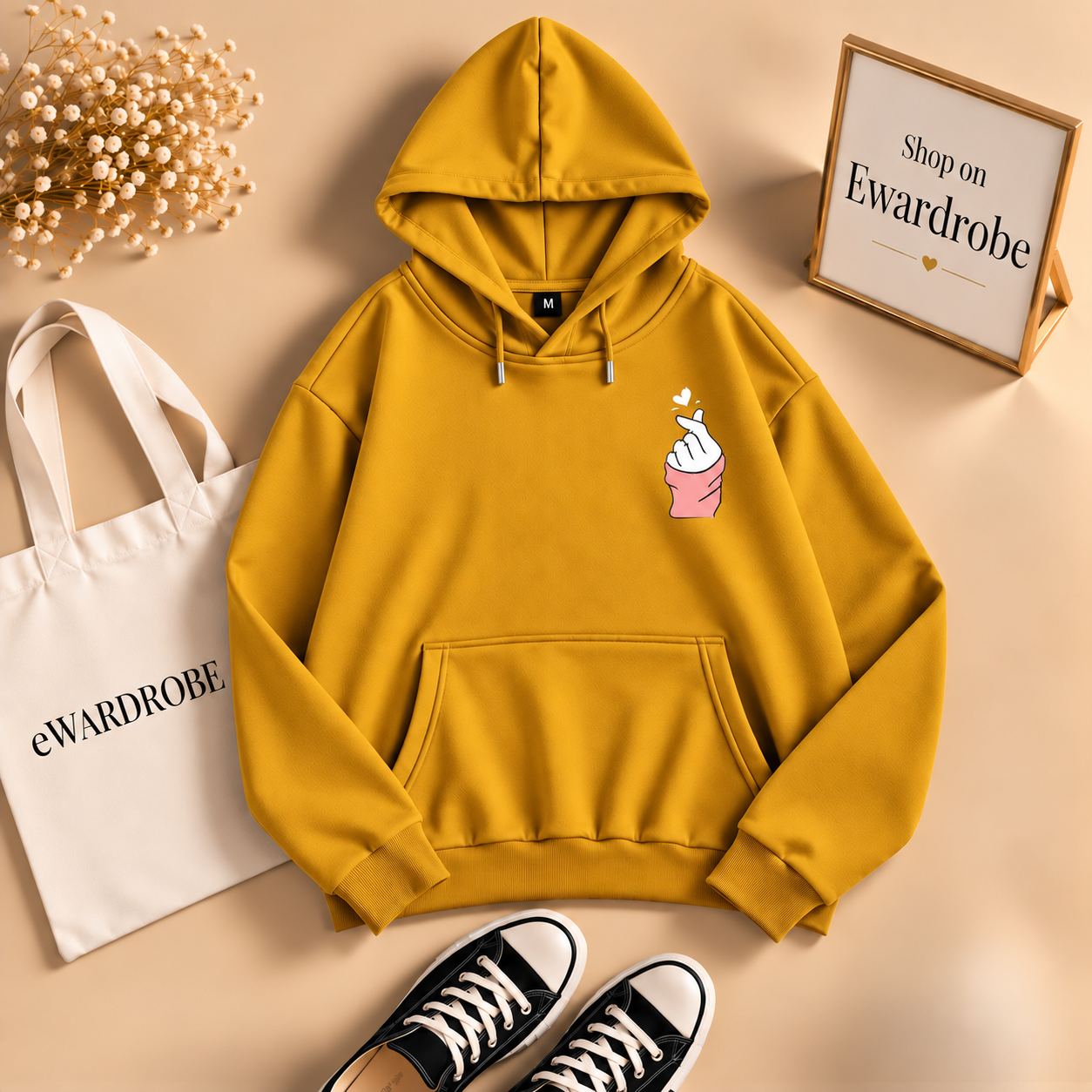 Pocket Love Charm Hoodie