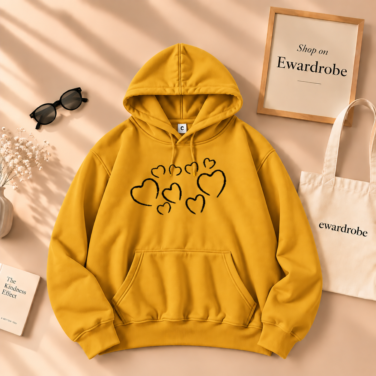 Plus Heart Hoodie