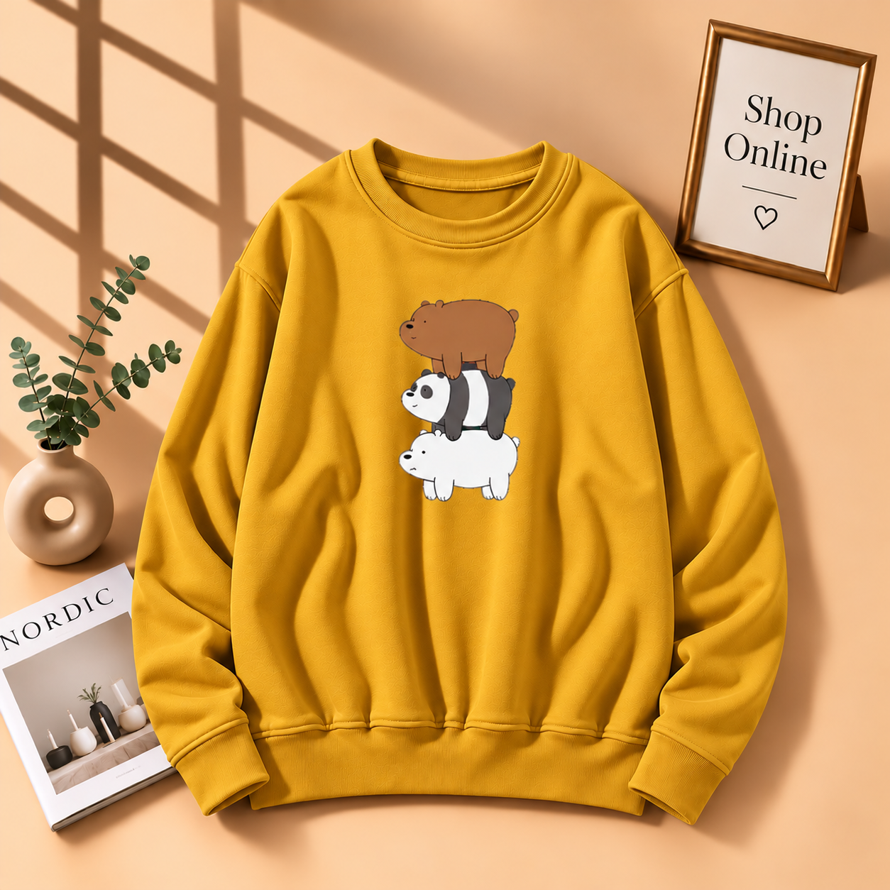 Panda Over Panda Sweatshirt