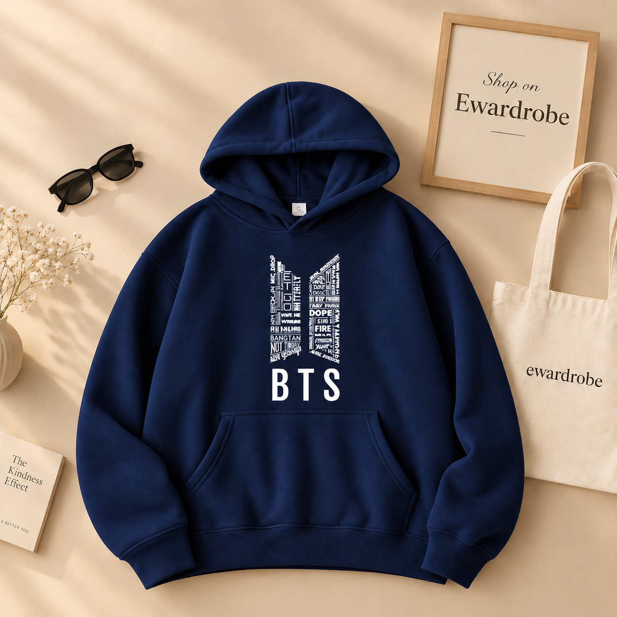 Detailed BTS Hoodie
