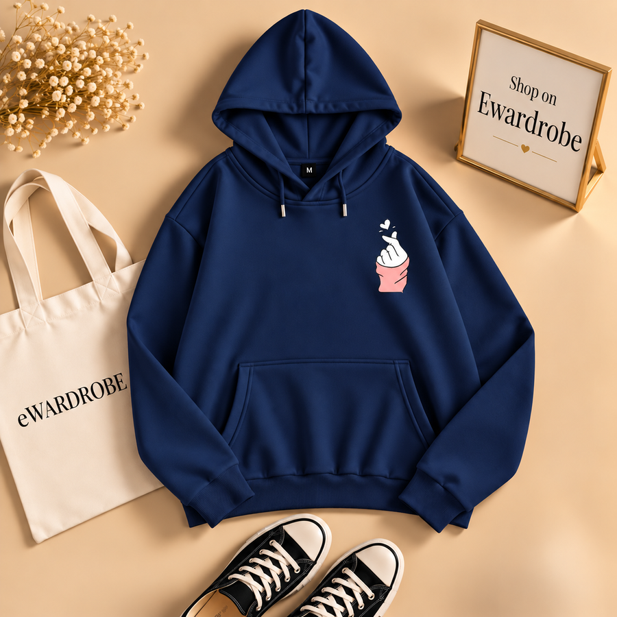 Pocket Love Charm Hoodie