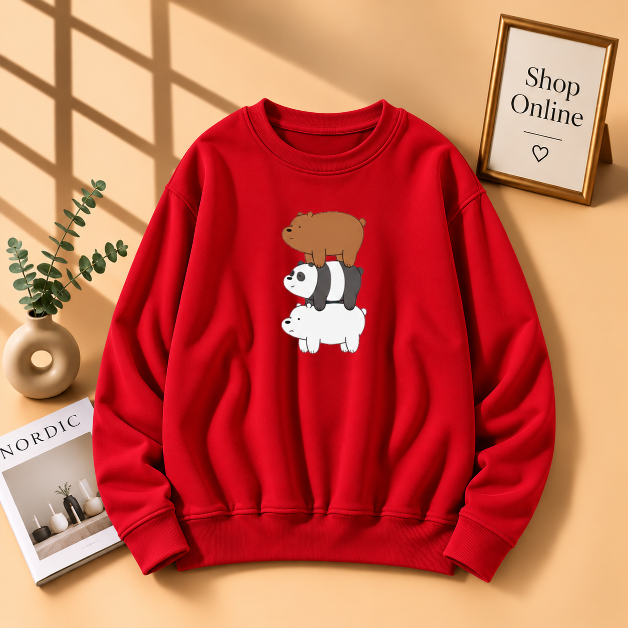 Panda Over Panda Sweatshirt