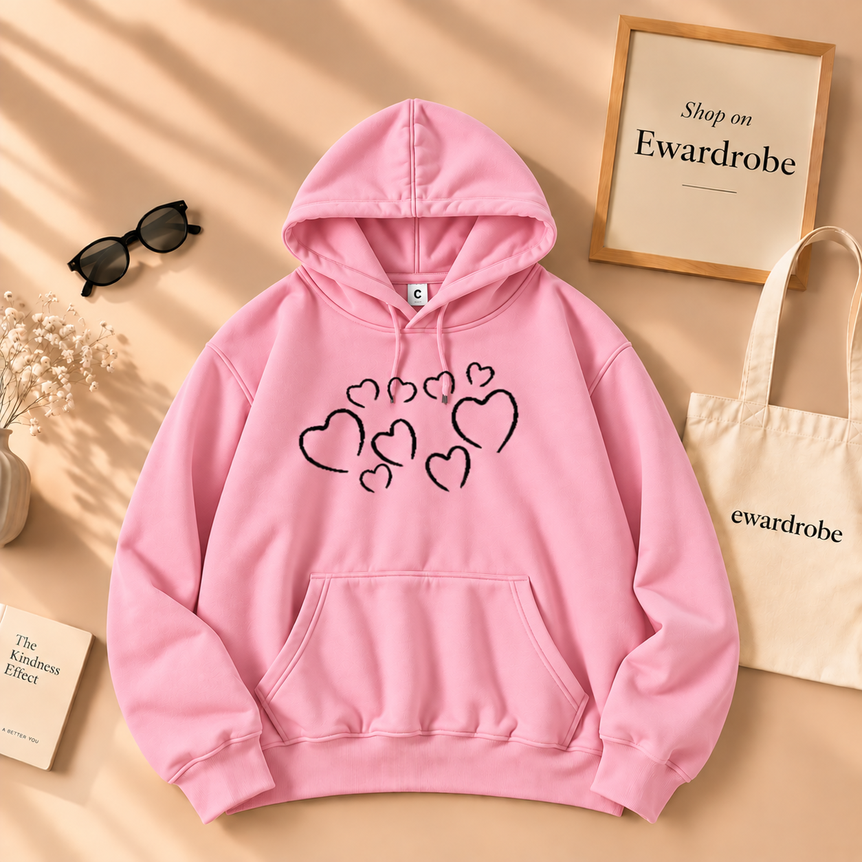 Plus Heart Hoodie