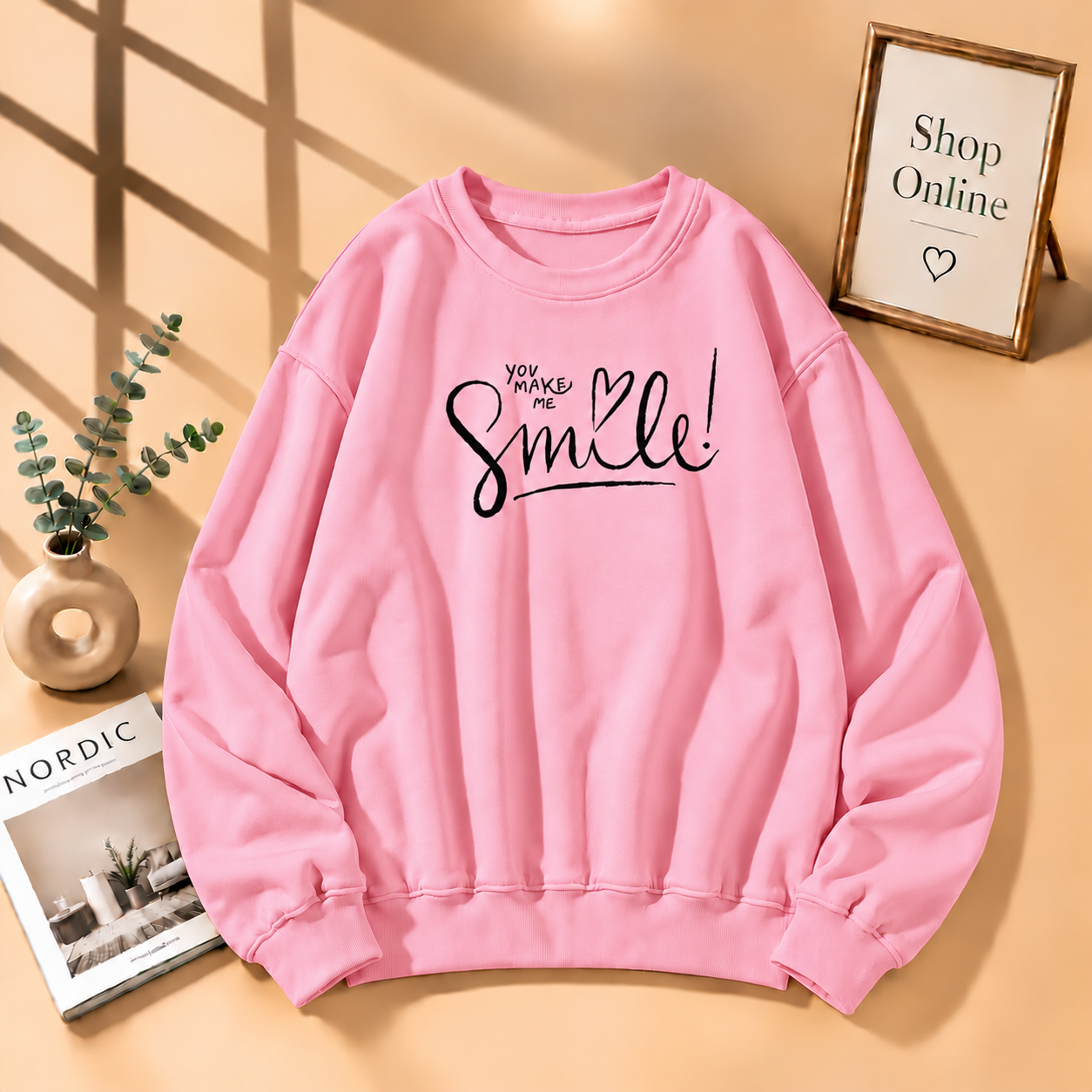 You Make Me Smile Sweatshirt