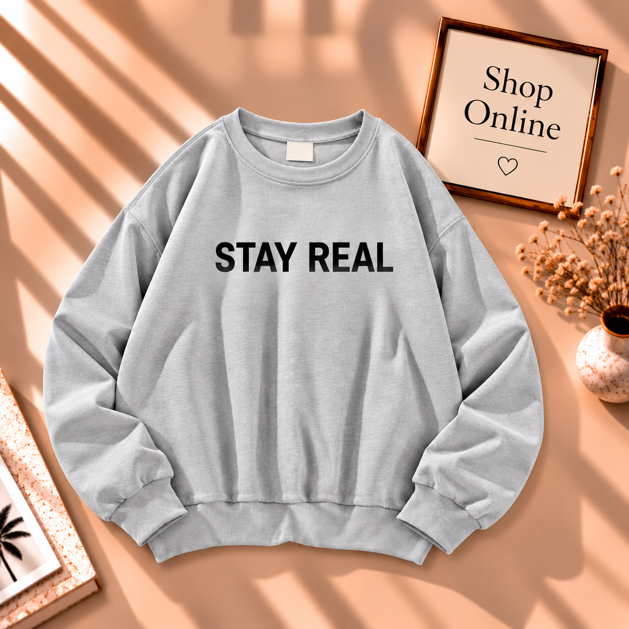 Stay Real Sweatshirt