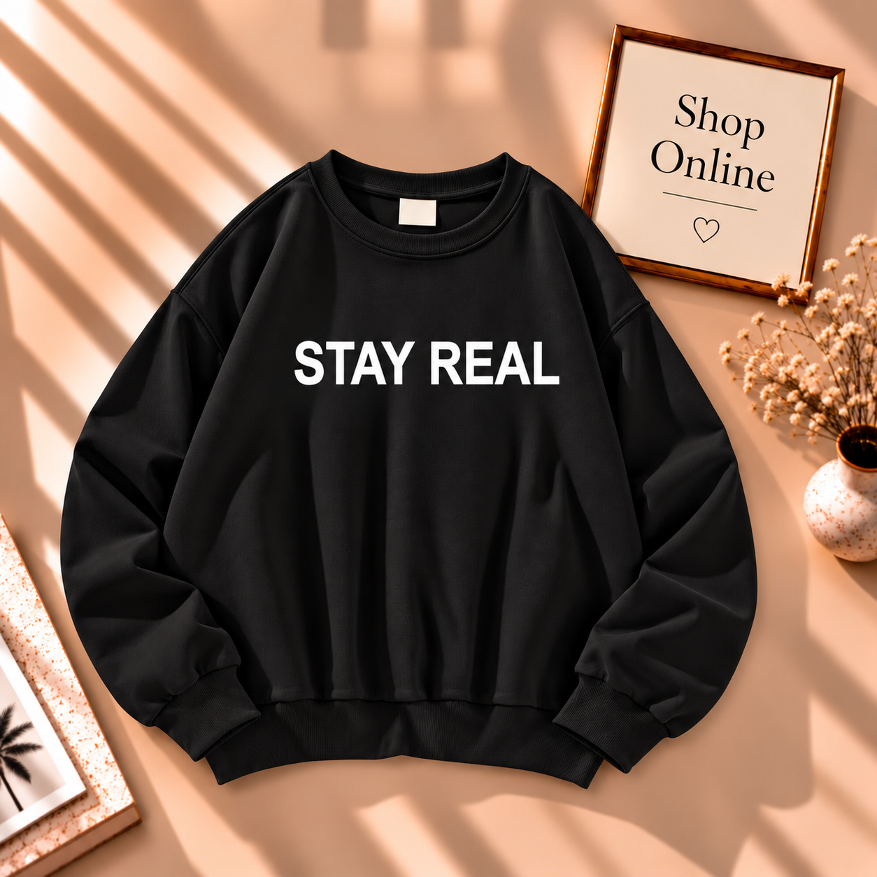 Stay Real Sweatshirt