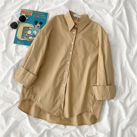 Beige Formal Shirt - teehoodie.co