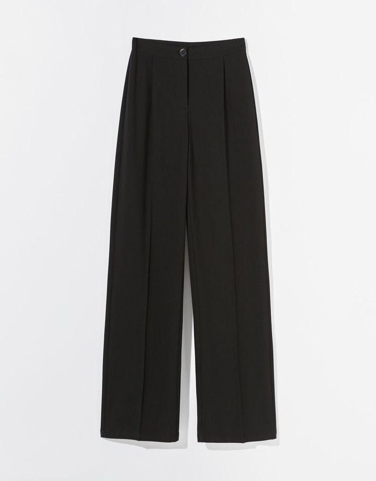 BLACK FORMAL PANT WIDE LEG – Ewardrobe