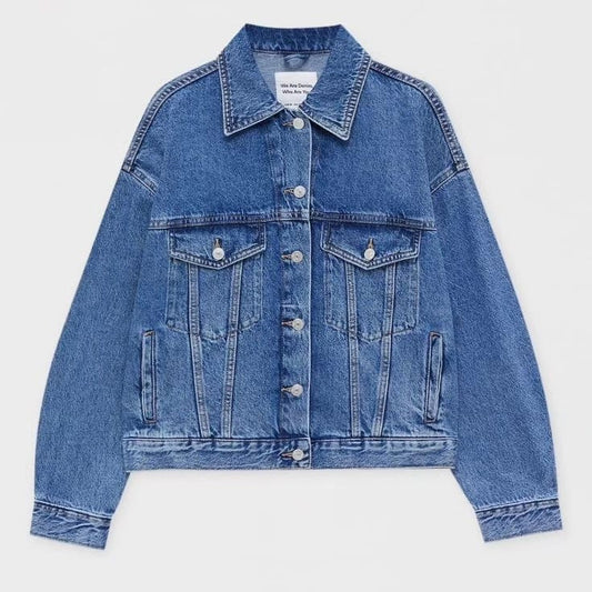 MID BLUE DENIM JACKET