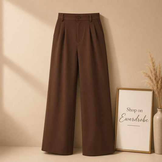 Brown Formal Pant