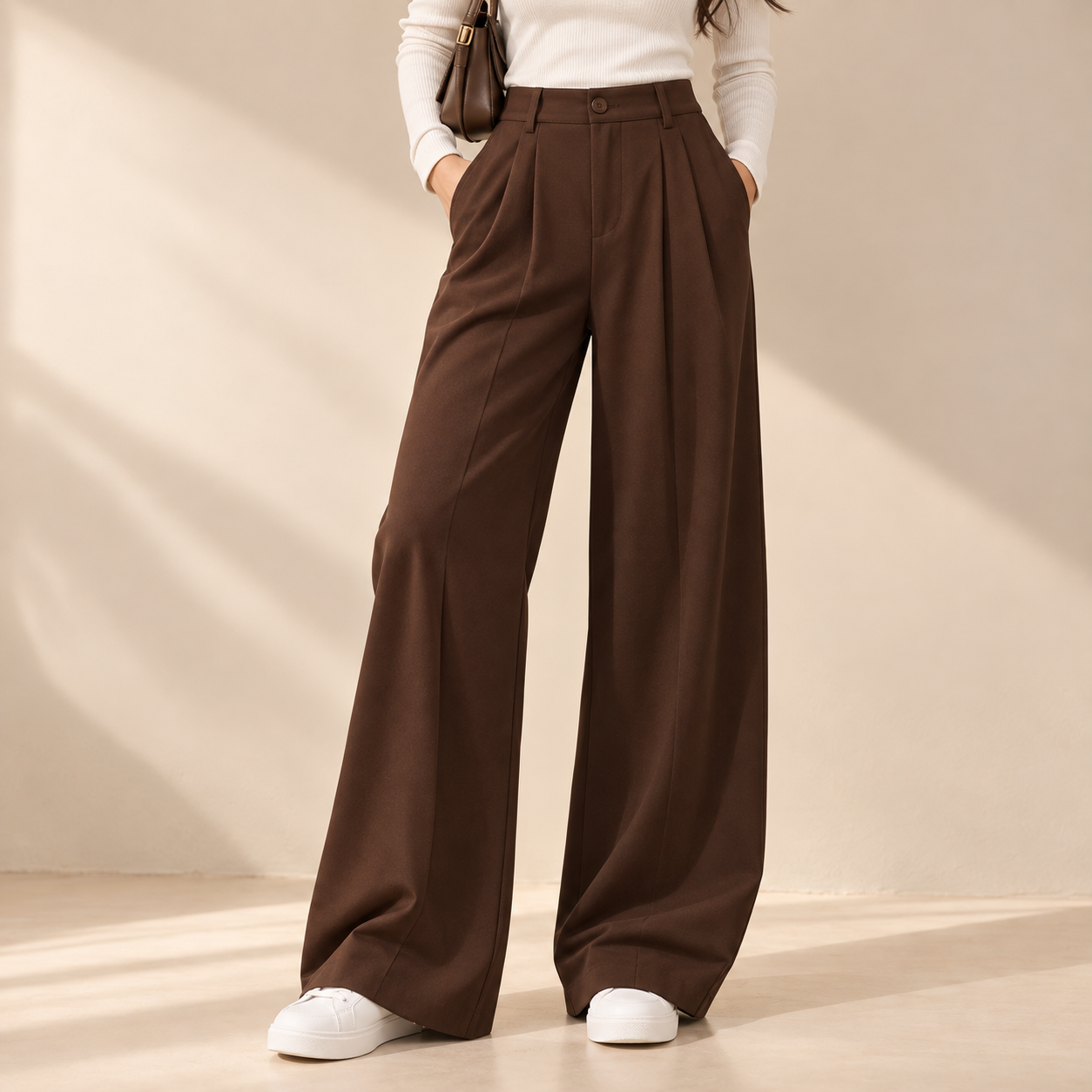 Brown Formal Pant