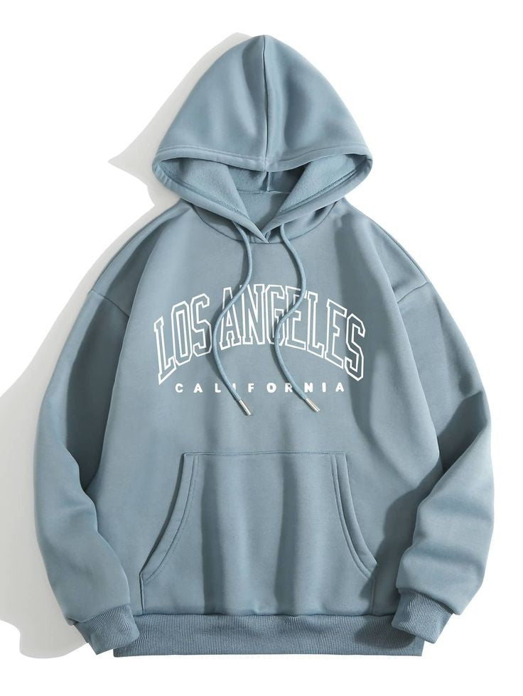 SKY BLUE LOS ANGLES HOODIE