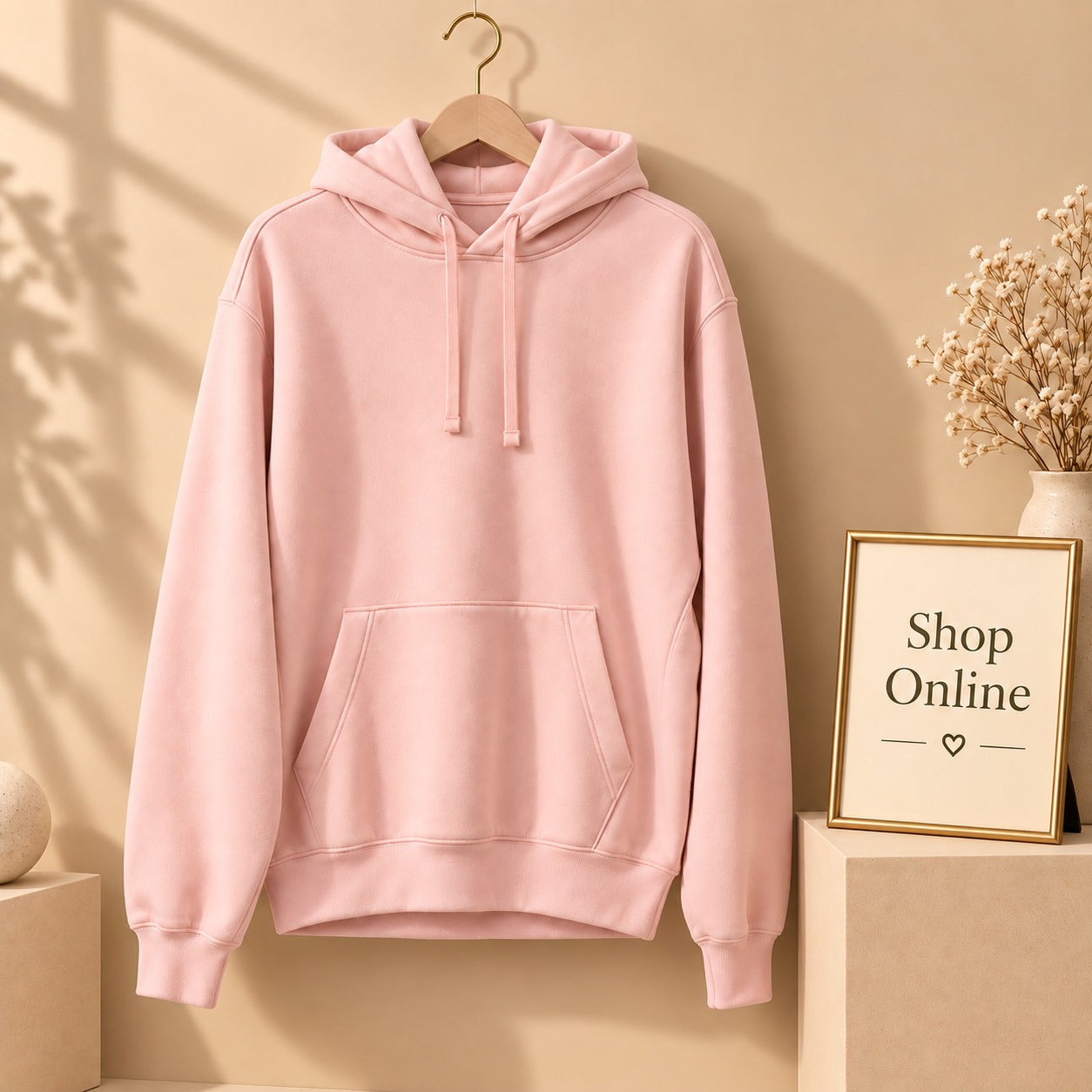 Blush Pink Hood