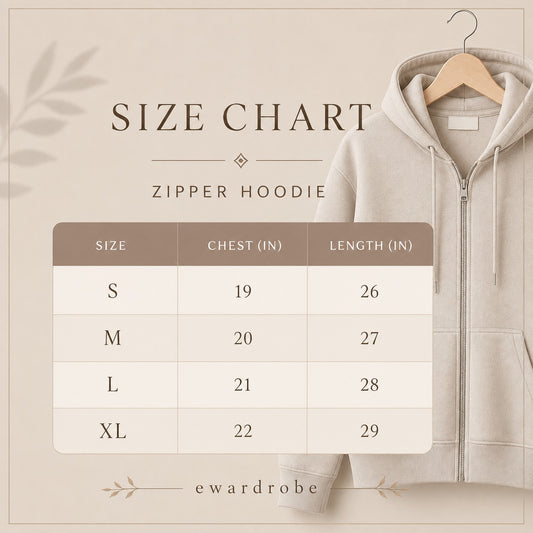 Basic Black Zipper Hoodie