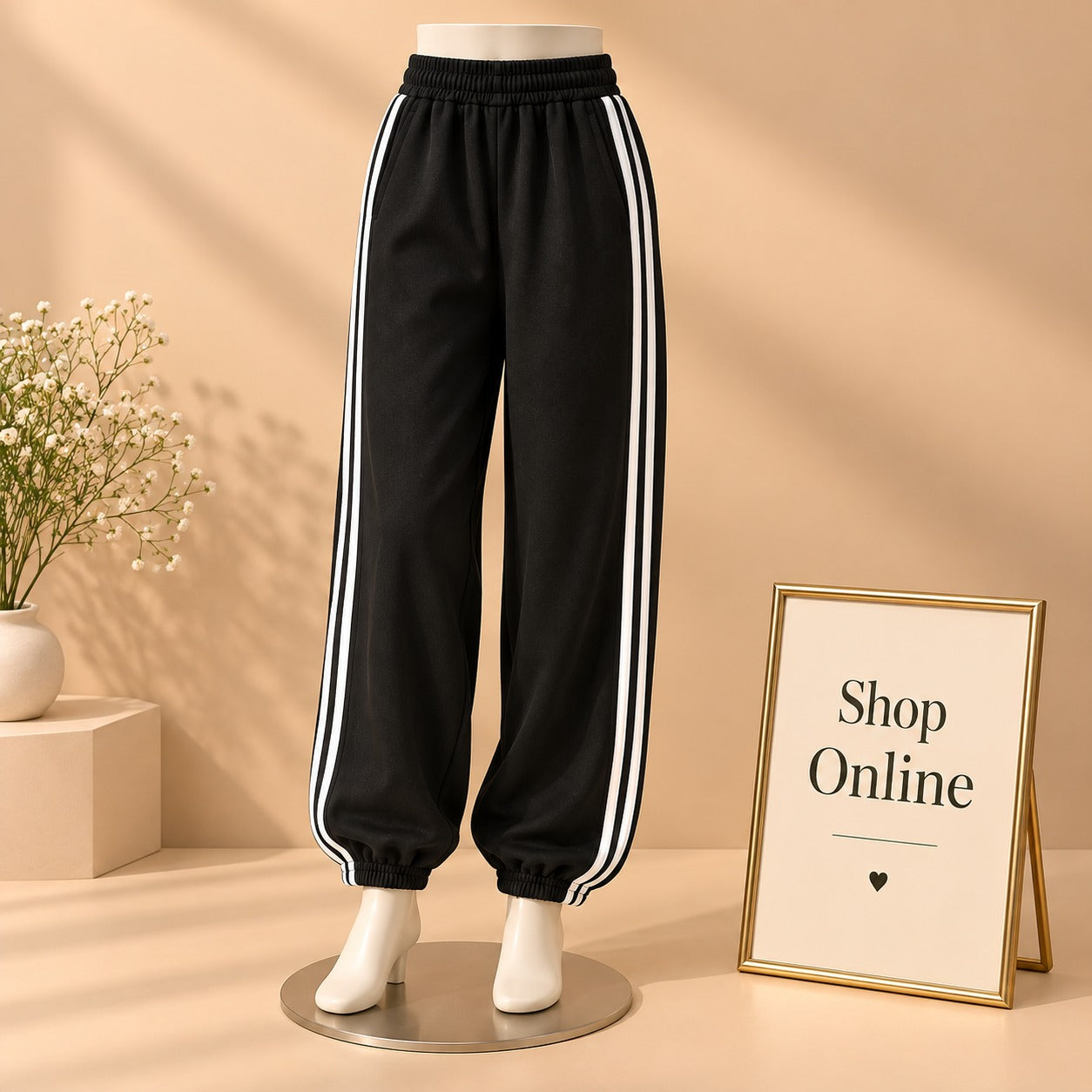 Basic Stripe Trouser