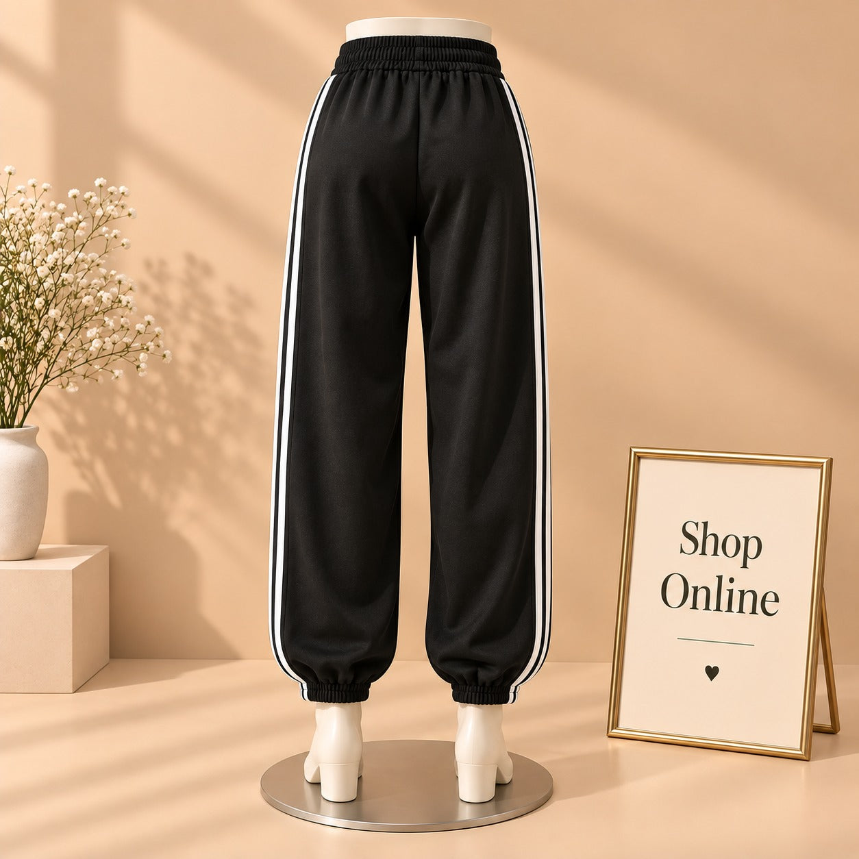 Basic Stripe Trouser
