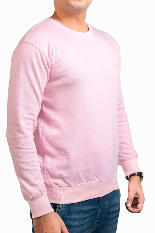 Basic Lt. Pink Sweatshirt // Men - teehoodie.co
