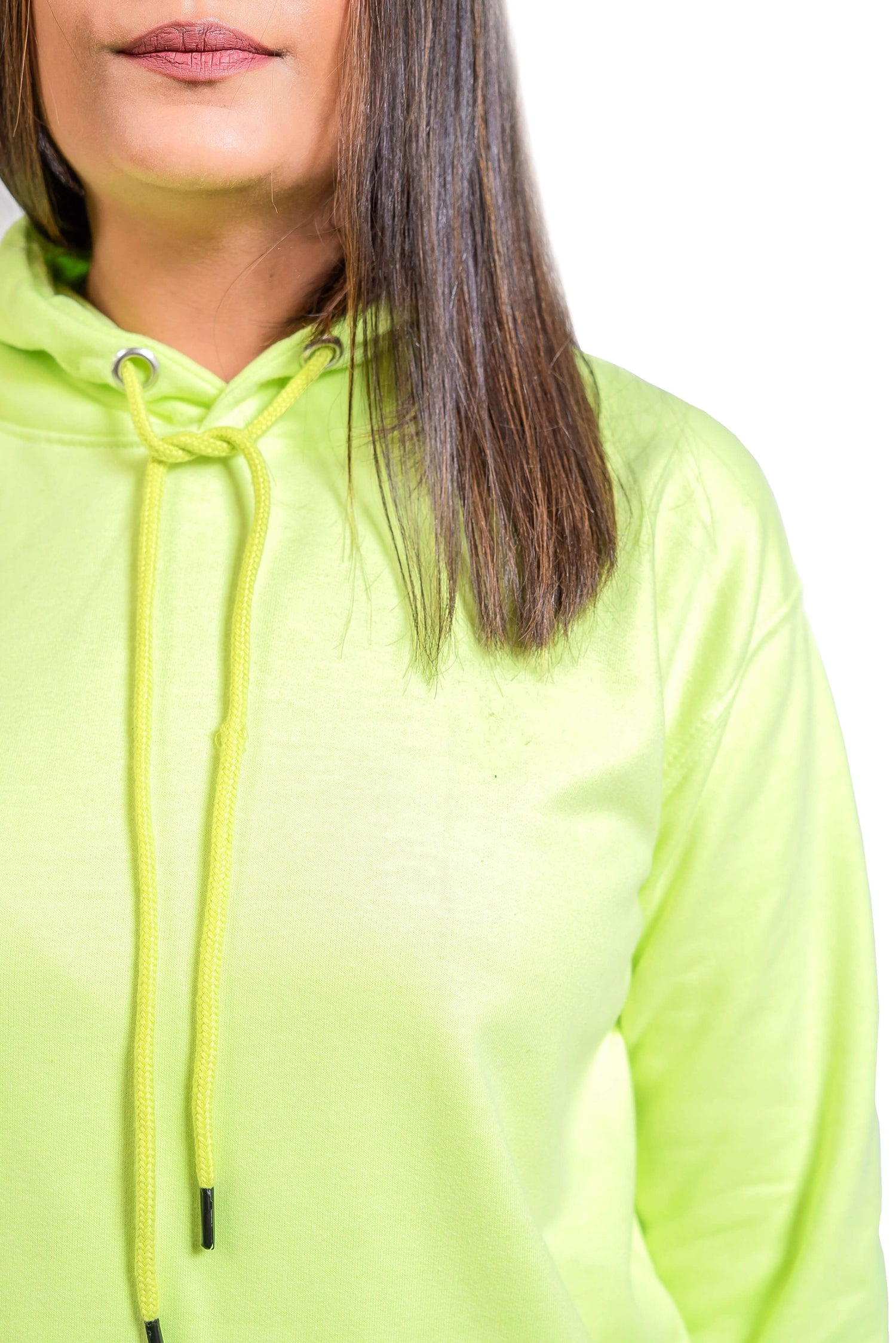 Basic Neon Green Hoodie // Women - teehoodie.co