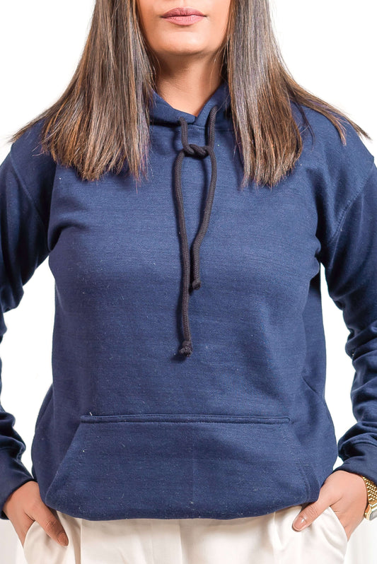 Basic Sea Blue Hoodie // Women - teehoodie.co