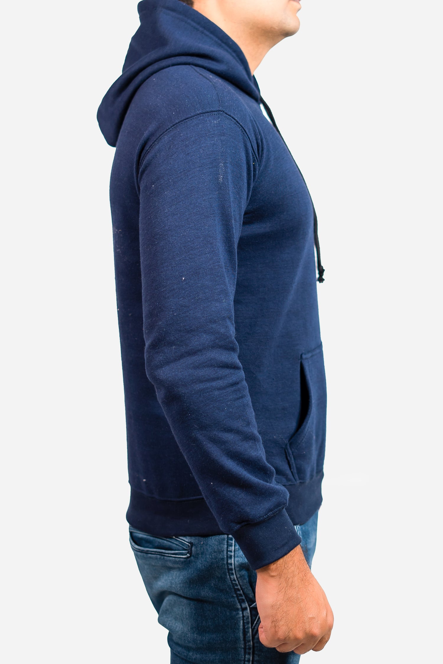 Basic Sea Blue Hoodie // Men - teehoodie.co