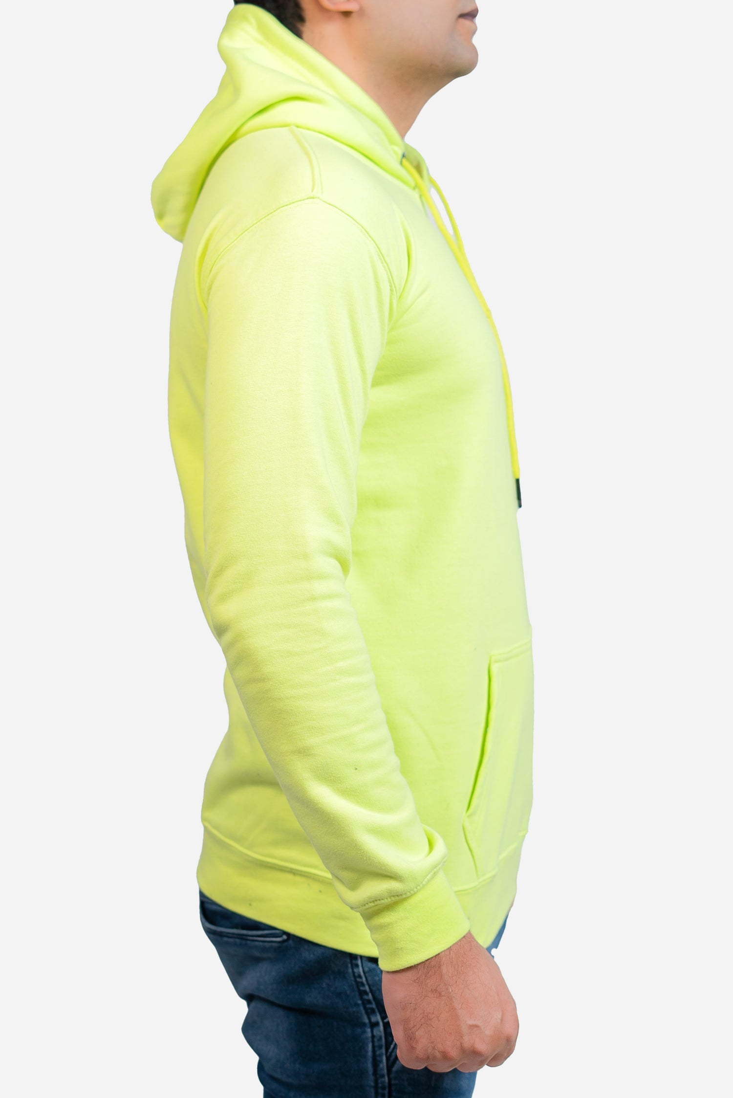 Basic Neon Green Hoodie // Men - teehoodie.co