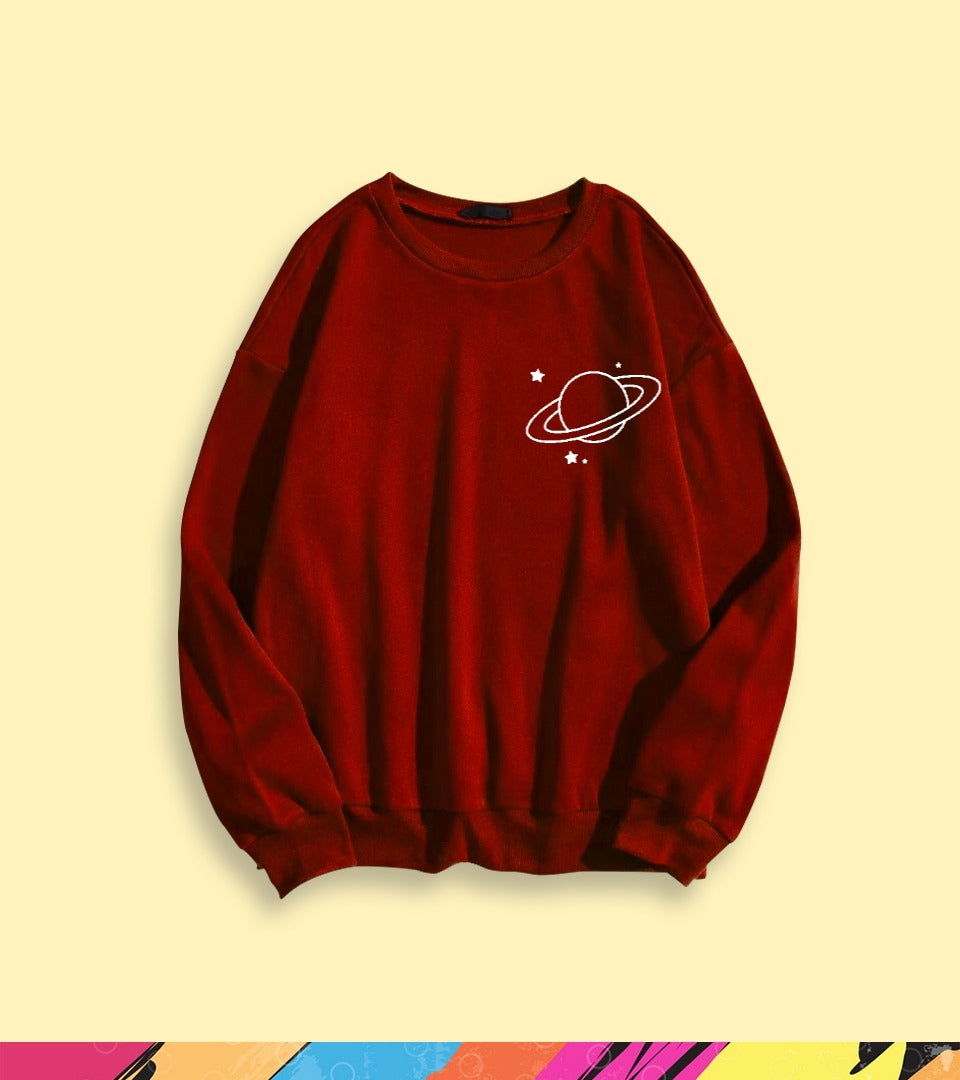 SATURN POCKET SWEATSHIRT - teehoodie.co