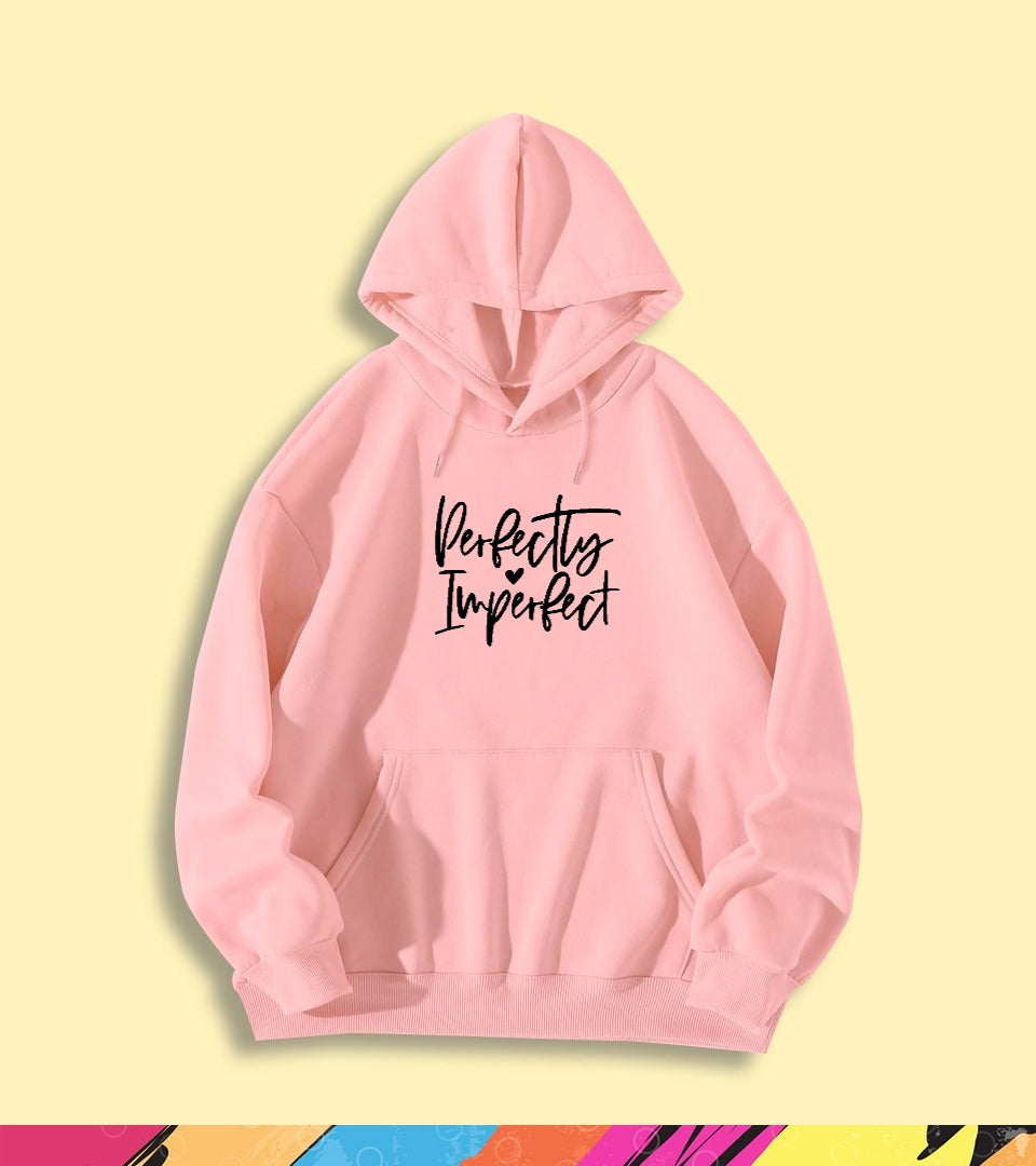 PERFECTLY IMPERFECT HOODIE - teehoodie.co