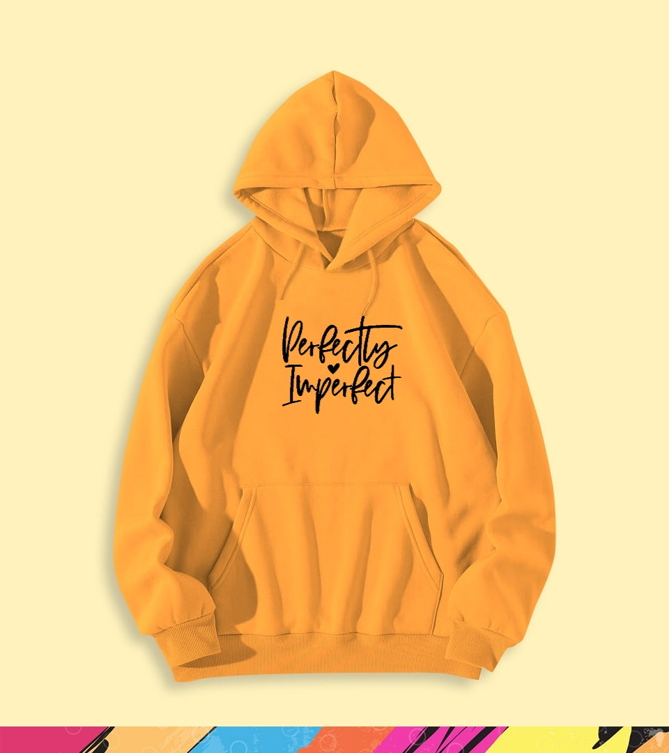 PERFECTLY IMPERFECT HOODIE - teehoodie.co