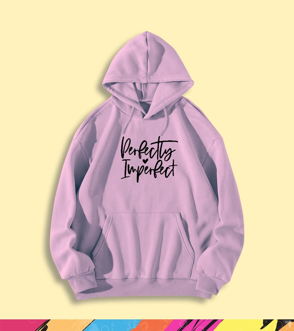 PERFECTLY IMPERFECT HOODIE - teehoodie.co