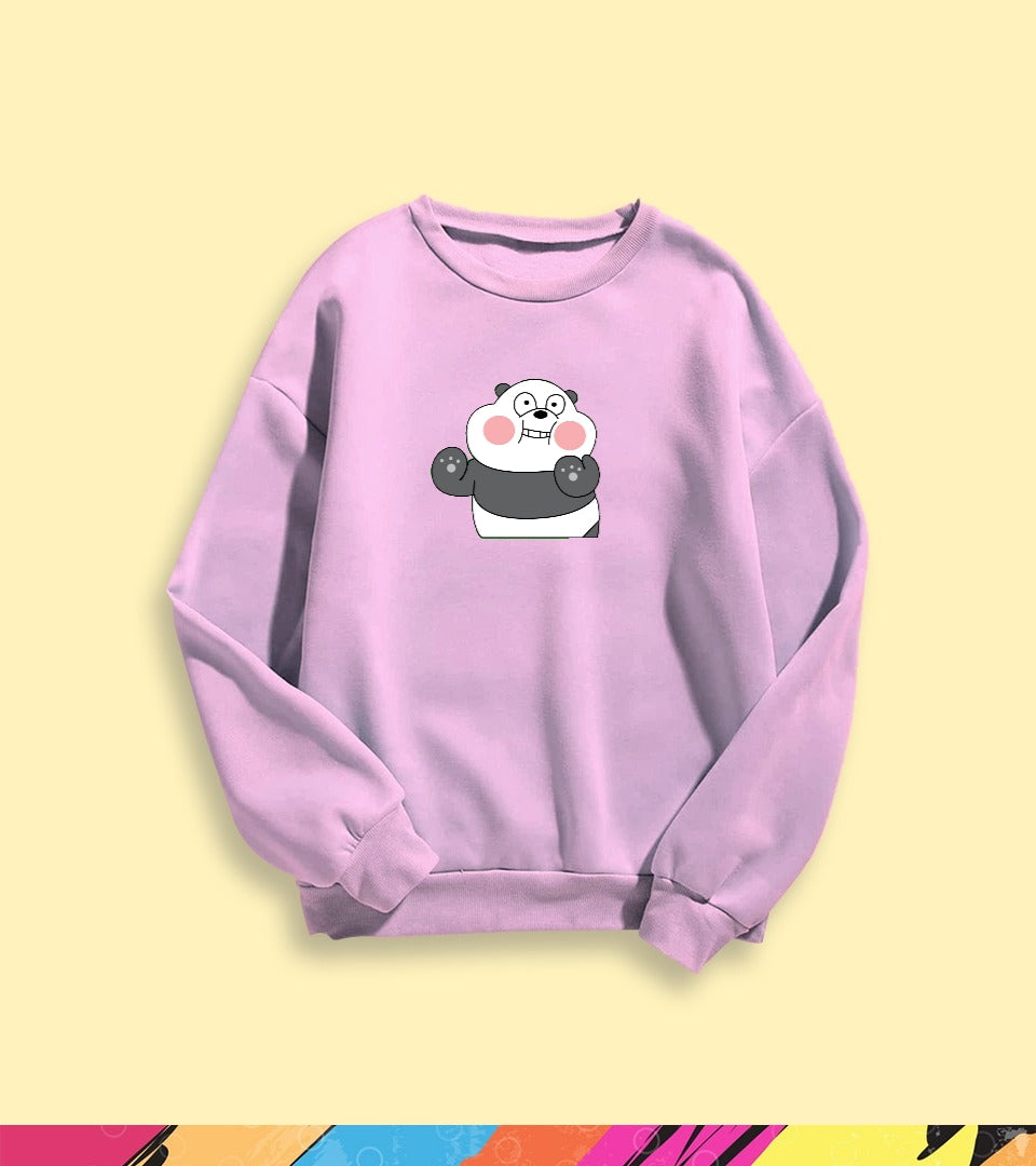 BLUSHING PANDA SWEATSHIRT - teehoodie.co