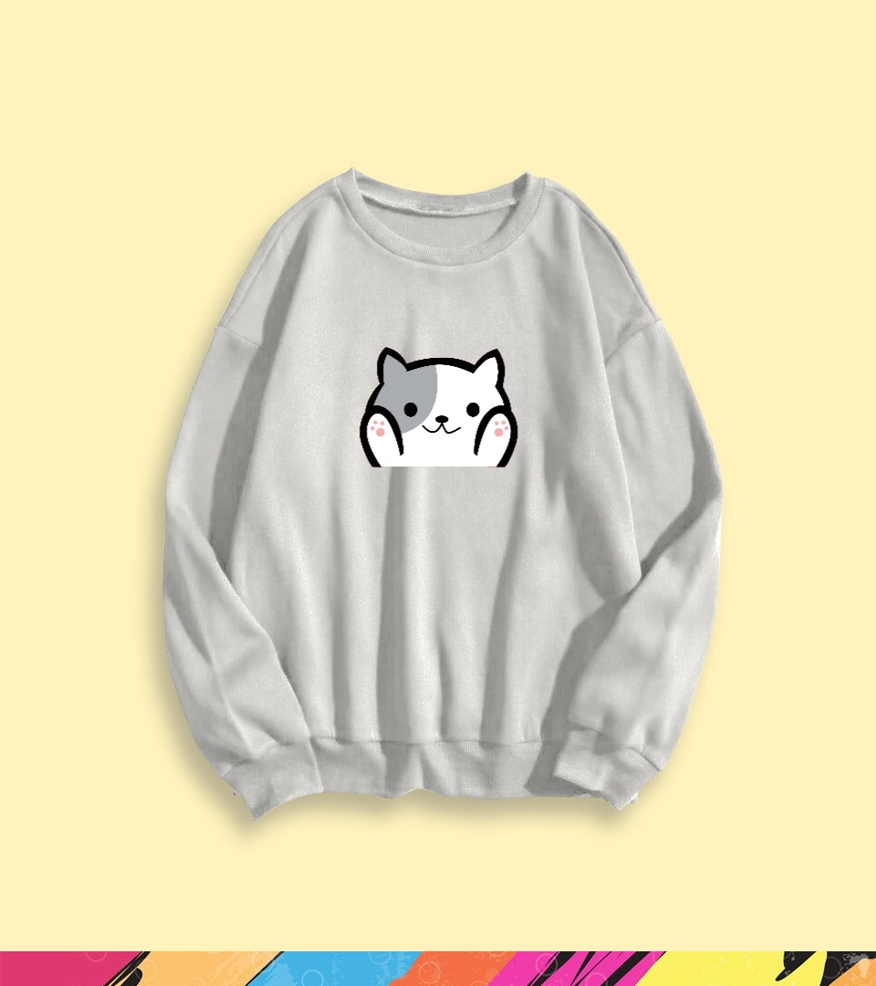 POCKET CAT SWEATSHIRT - teehoodie.co