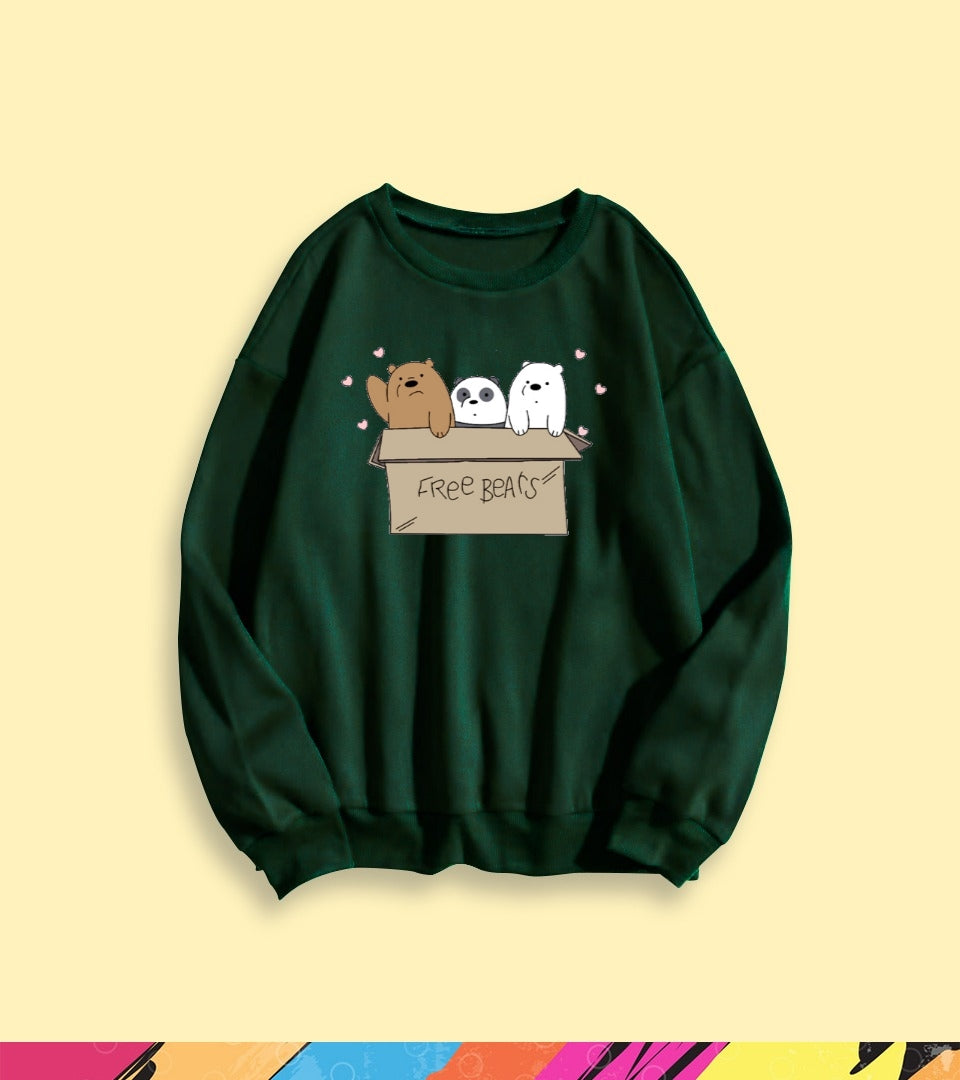 FREE BEARS SWEATSHIRT - teehoodie.co