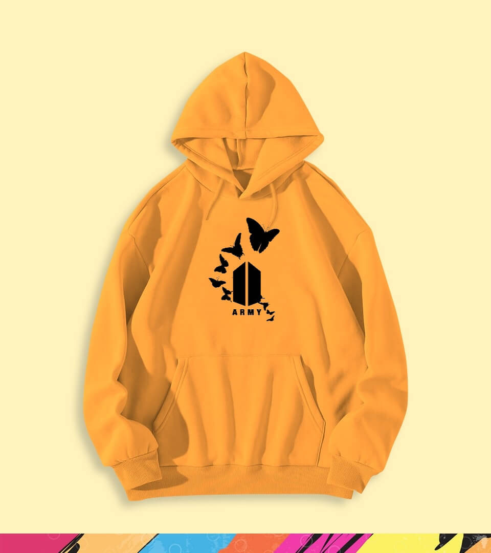 Army Butterfly Hoodie - teehoodie.co