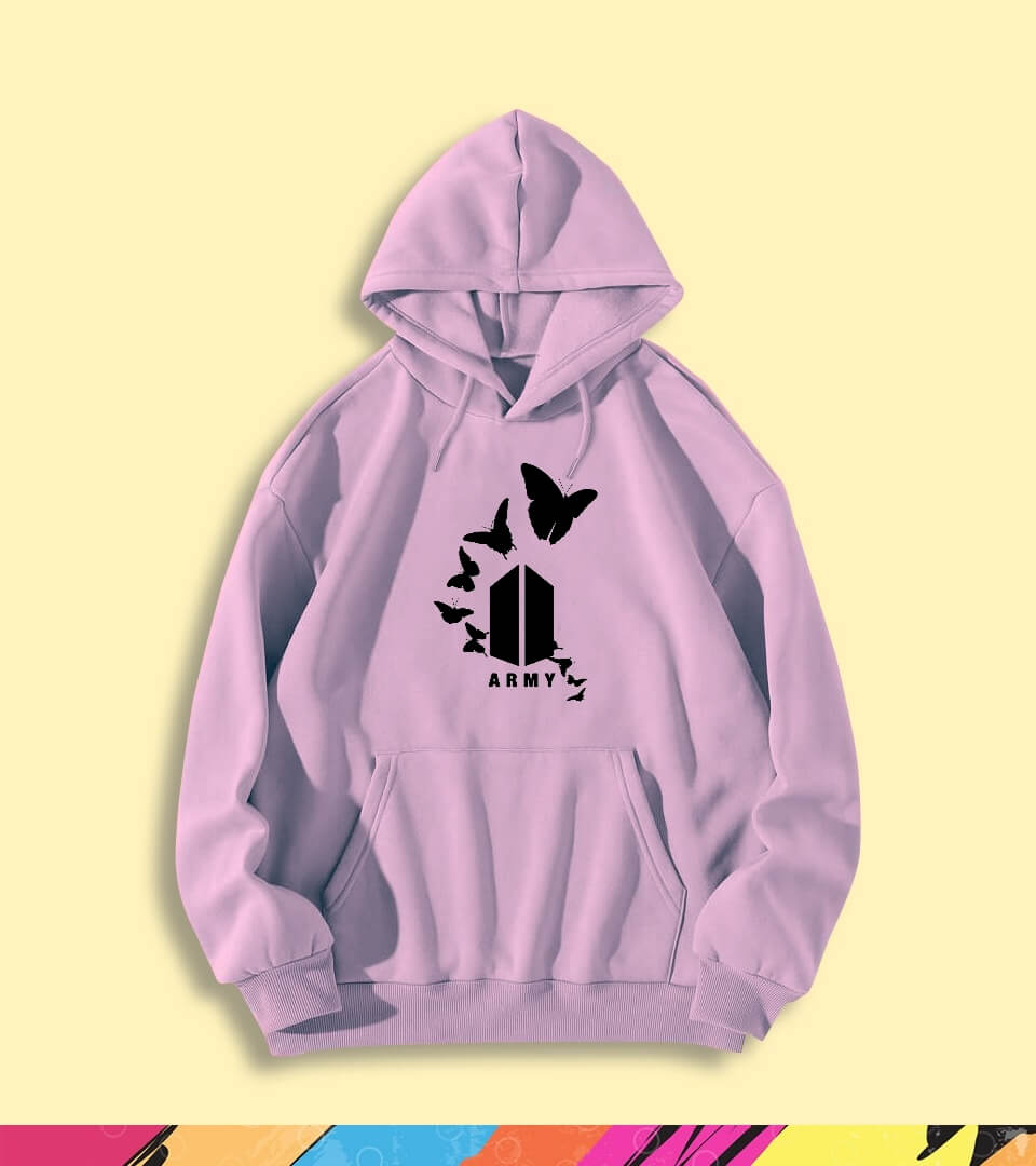 Army Butterfly Hoodie - teehoodie.co