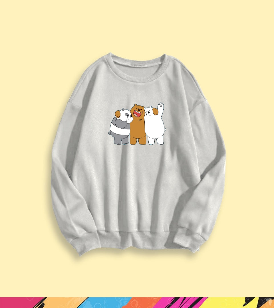 ENJOYING WE BARE BEARS SWEATSHIRT - teehoodie.co