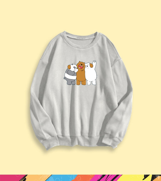 ENJOYING WE BARE BEARS SWEATSHIRT - teehoodie.co