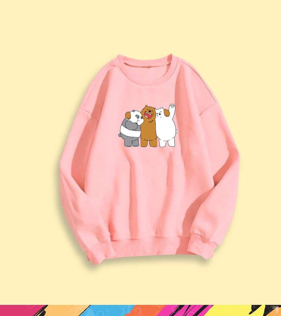 ENJOYING WE BARE BEARS SWEATSHIRT Ewardrobe