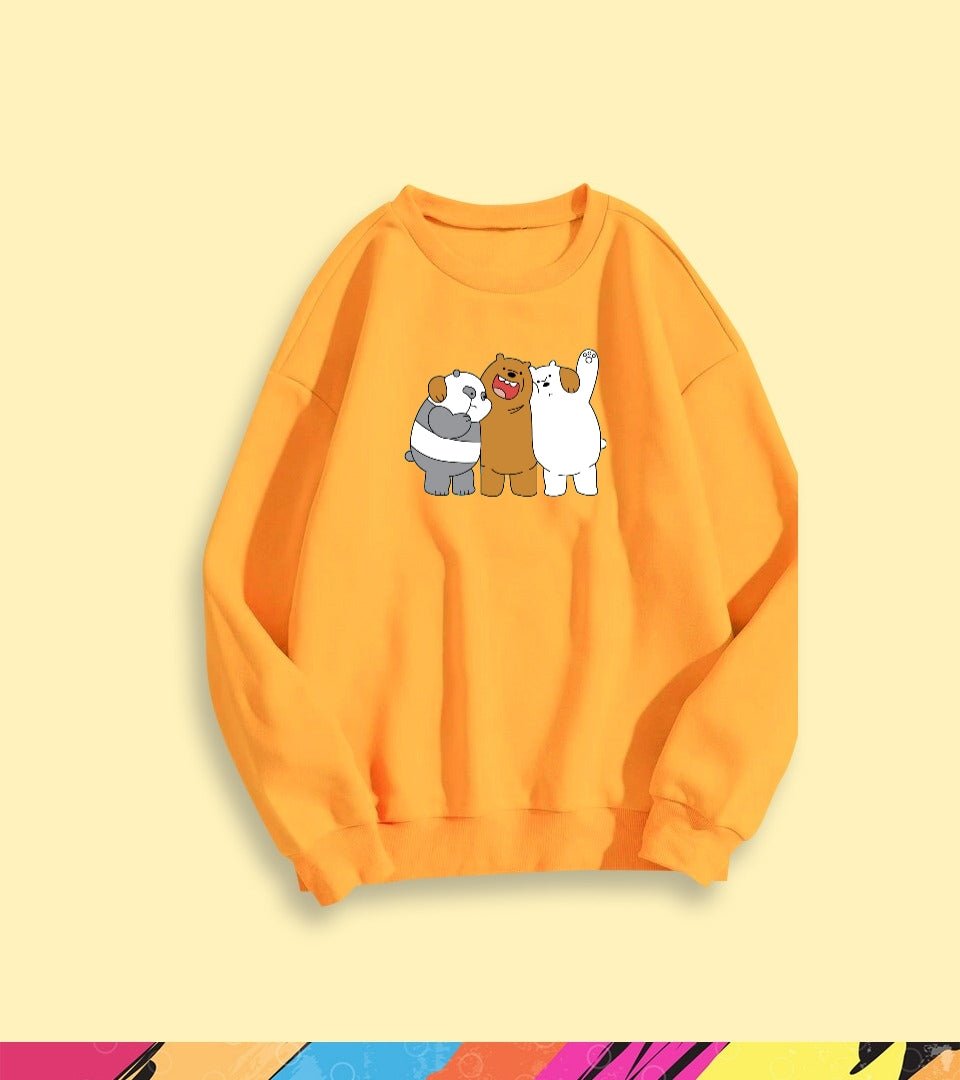 ENJOYING WE BARE BEARS SWEATSHIRT - teehoodie.co