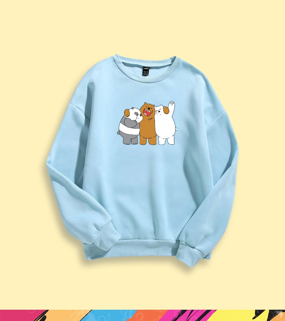 ENJOYING WE BARE BEARS SWEATSHIRT - teehoodie.co