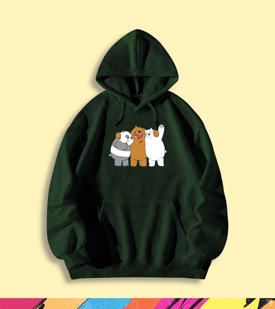 ENJOYING WE BARE BEARS HOODIE - teehoodie.co