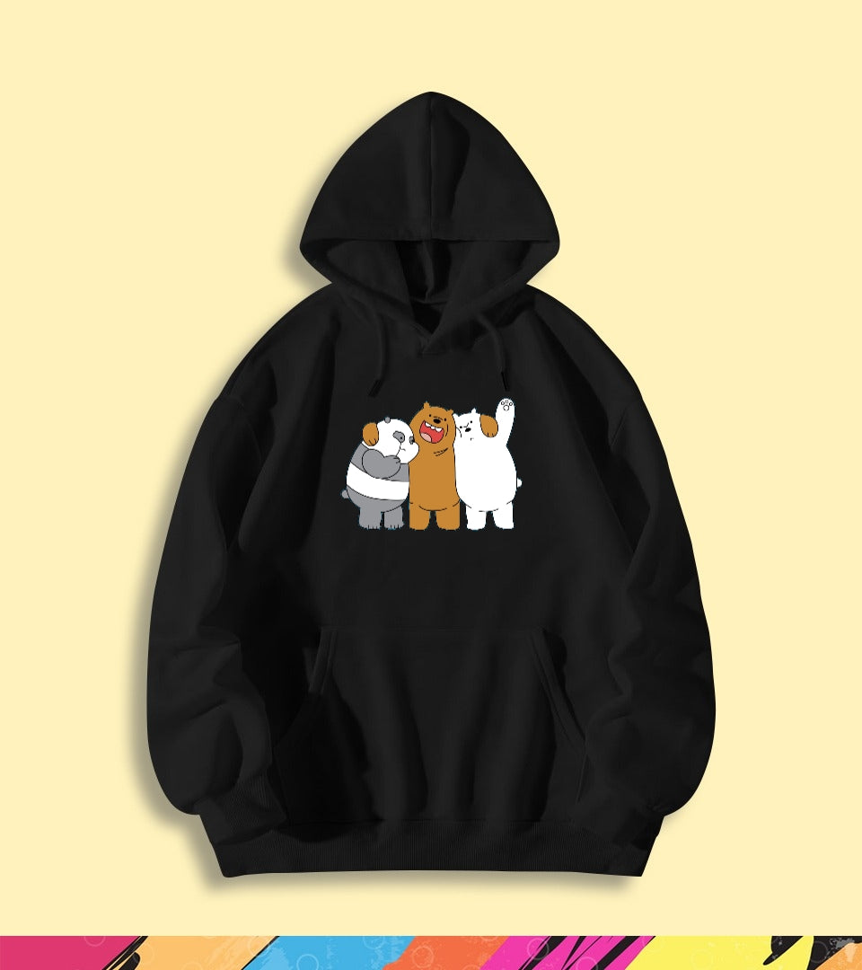 ENJOYING WE BARE BEARS HOODIE - teehoodie.co