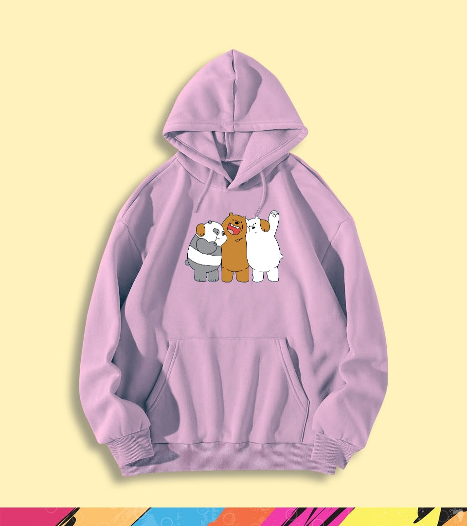 ENJOYING WE BARE BEARS HOODIE - teehoodie.co