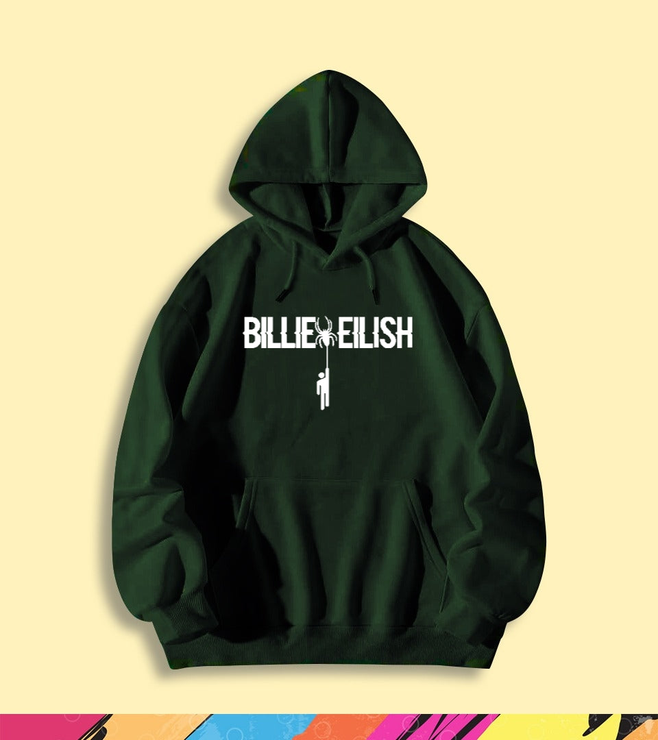 Billie eilish hoodie black best sale and green