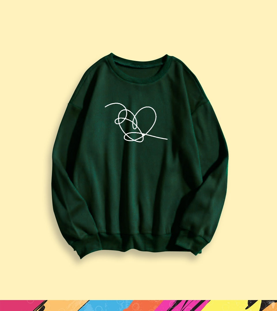 STRING HEART SWEATSHIRT - teehoodie.co