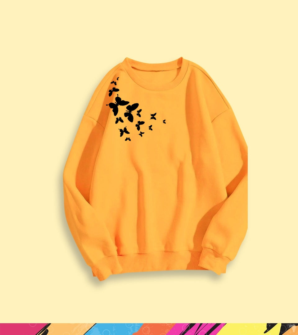 CUTE LITTLE BUTTERFLY SWEATSHIRT - teehoodie.co