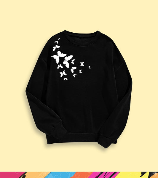 CUTE LITTLE BUTTERFLY SWEATSHIRT - teehoodie.co