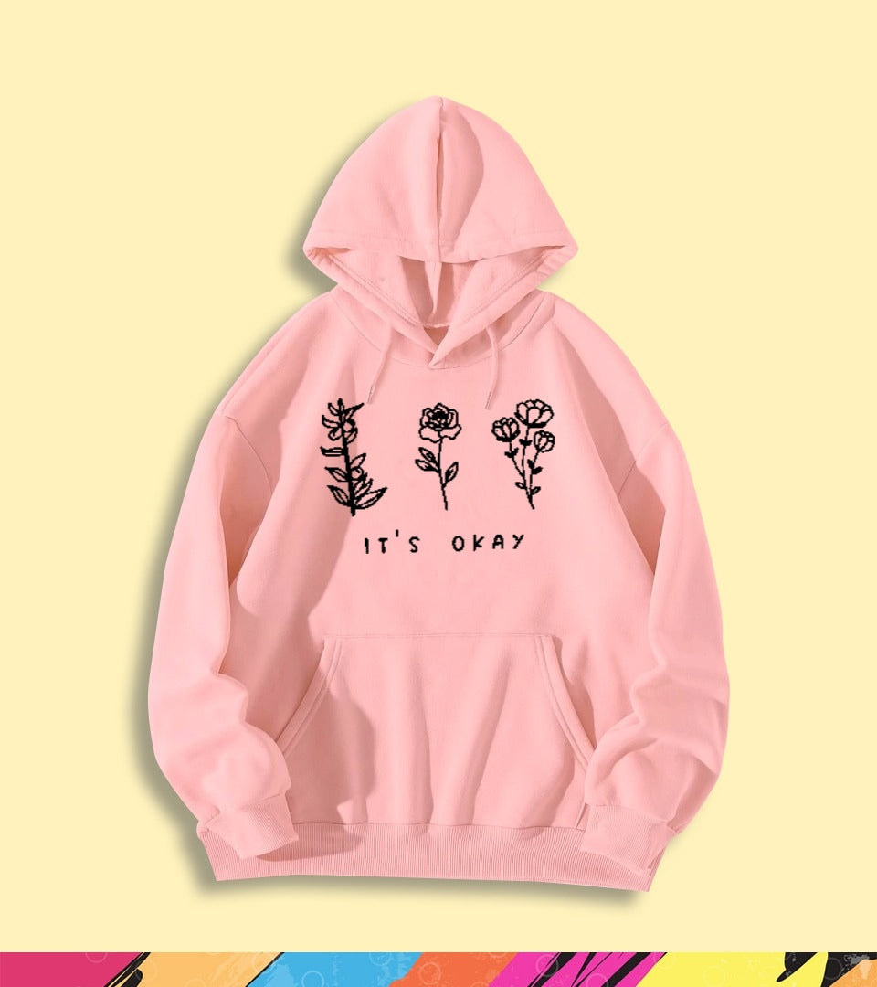 IT'S OKAY HOODIE - teehoodie.co