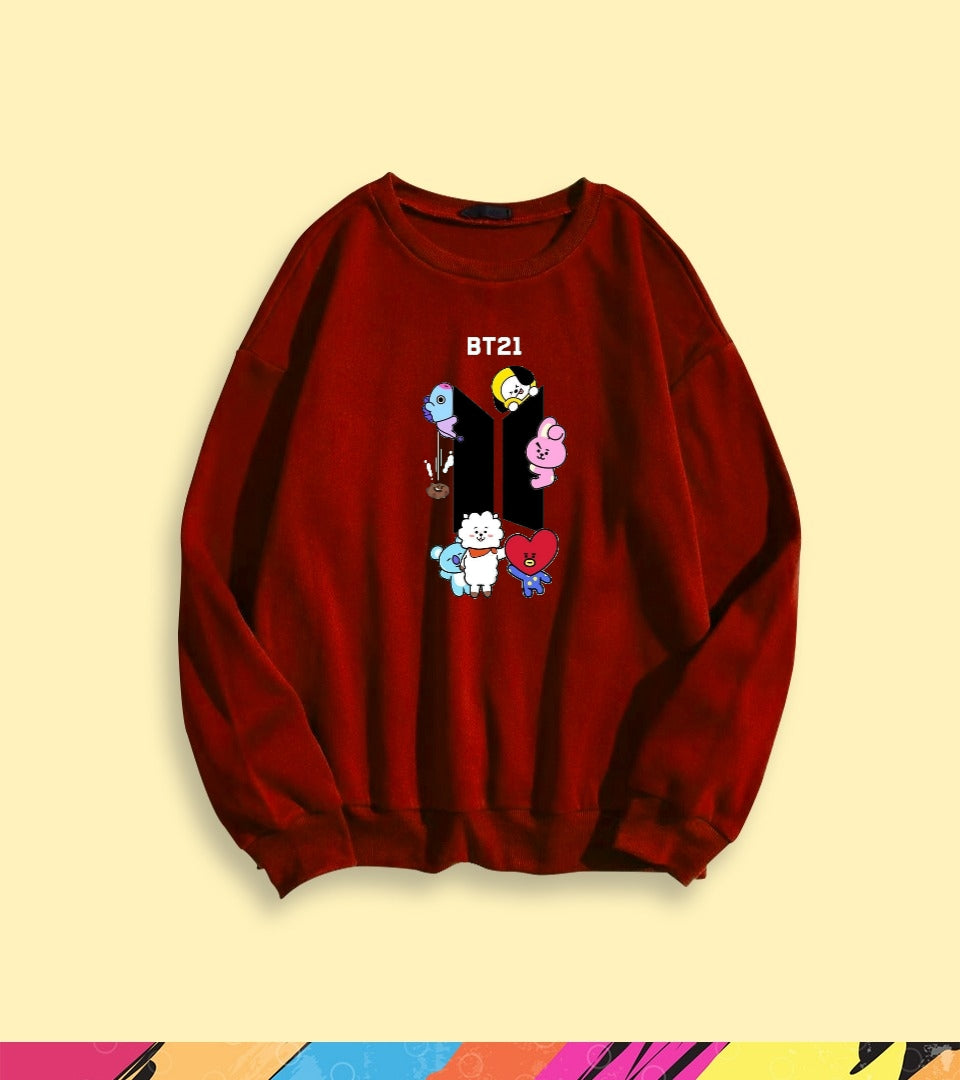 BT21 SWEATSHIRT - teehoodie.co